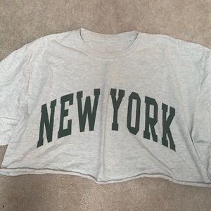 brandy melville new york graphic t